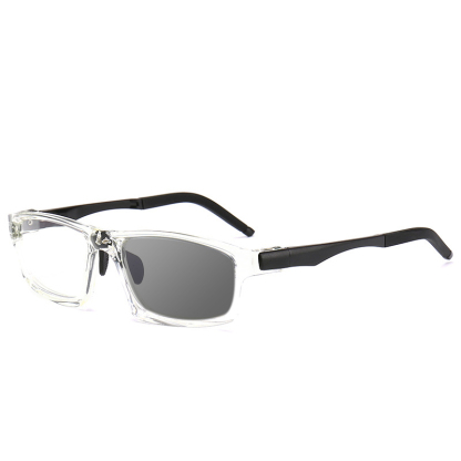 SPORTS ALUMINUM-MAGNESIUM SPRING LEGS COLOR-CHANGING MULTI-FOCAL READING GLASSES