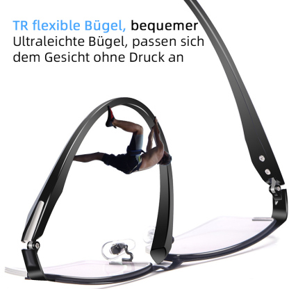 TITAN MULTIFOKALE LESERBRILLEN FOTOCHROMATISCH PROGRESSIVE DOPPELTE ANTI-BLAULICHT