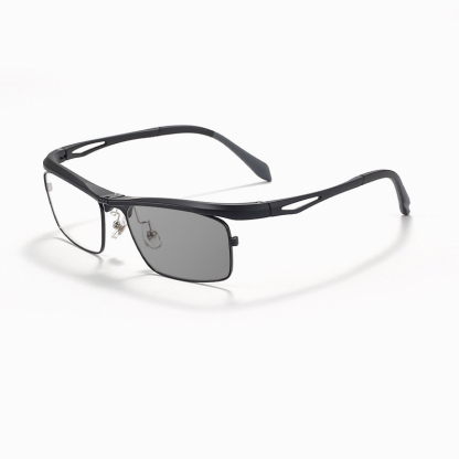 STYLISH REVERSIBLE BUSINESS PHOTOCHROMIC MULTIFOCAL READING GLASSES
