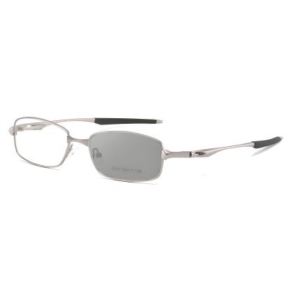 LIGHTWEIGHT METAL READING GLASSES WITH SPRING HINGES