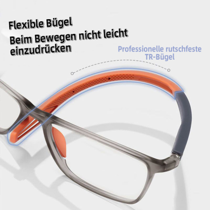 SPORT TR QUADRAT-RAMEN ULTRA-LIGHT ANTI-BLAULICHT LESERBRILLEN