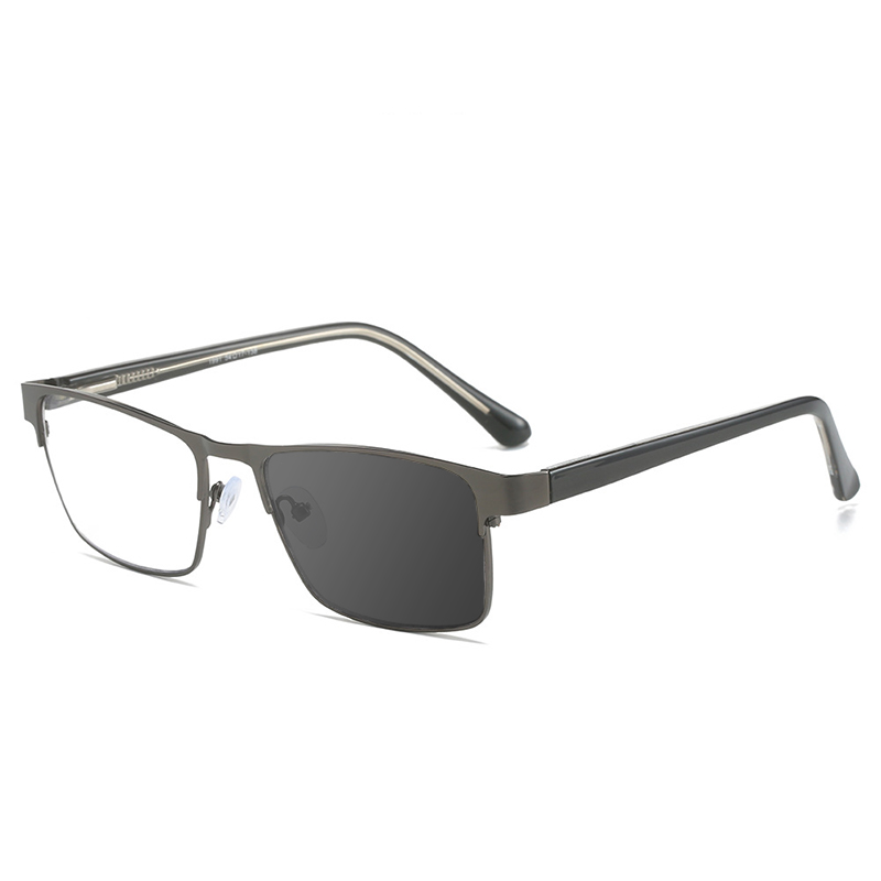 MEN'S CLASSIC METAL FRAME ANTI-BLUE LIGHT READING GLASSES