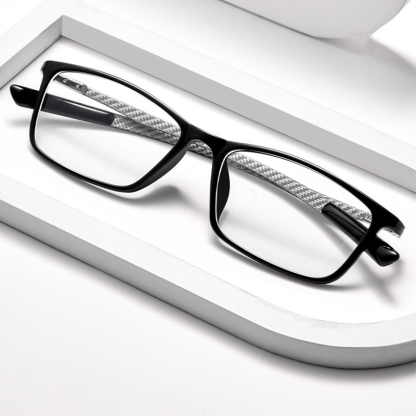 BUSINESS CARBON FIBER ULTRALIGHT ANTI-BLUE LIGHT READING GLASSES