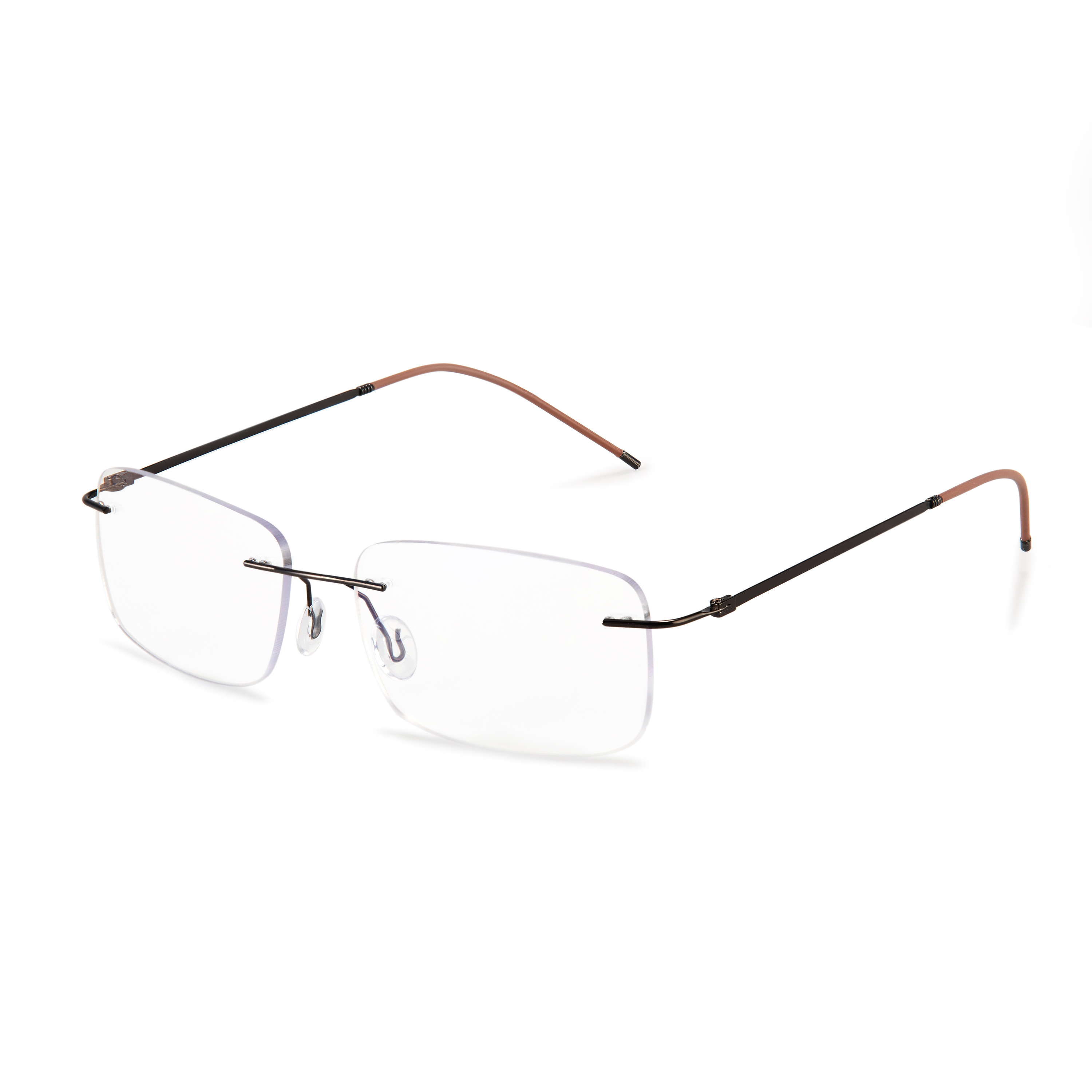 RAHMENLOSE MULTIFOKALBRILLE MIT BLAULICHTBLOCKER