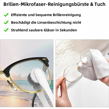 Multifunktionales Brillenreinigungsset