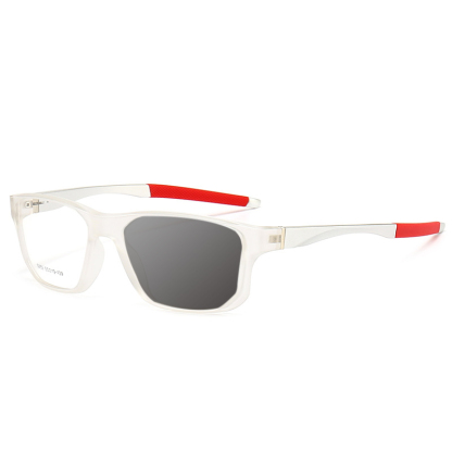 MEN'S POLYGONAL TR BUSINESS ANTI-BLUE LIGHT READING GLASSES