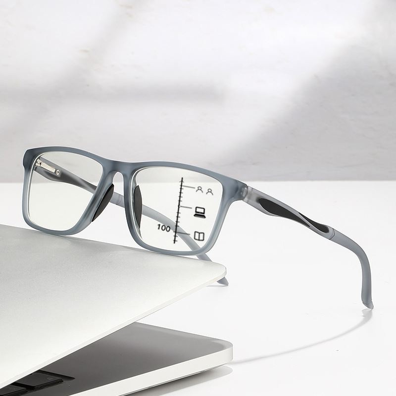 MEN'S ULTRA-LIGHT FULL-FRAME SPRING READING GLASSES