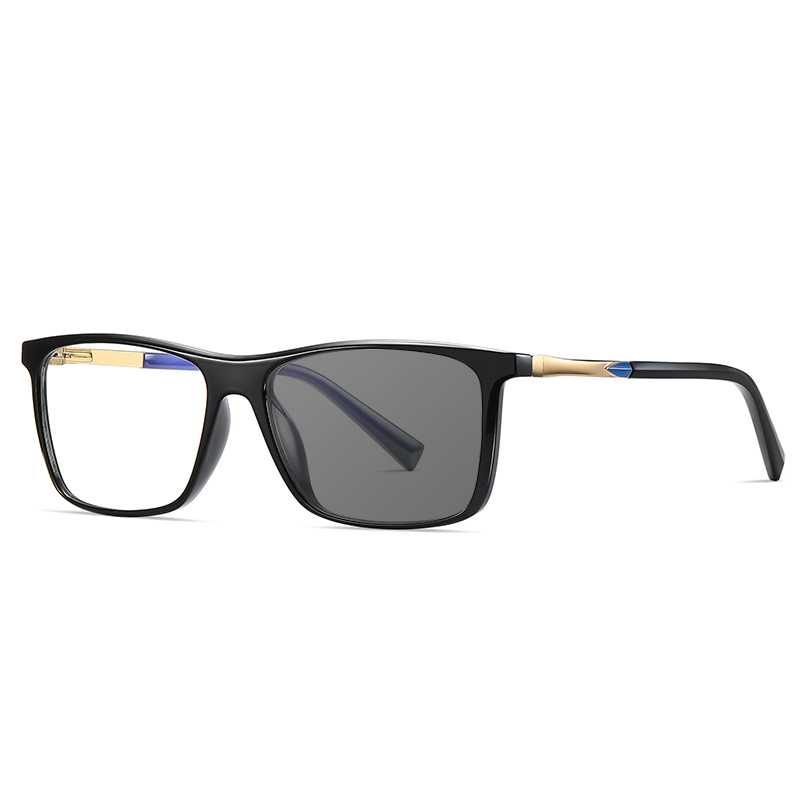 QUADRATISCHE KLASSISCHE EDELSTEIN-PHOTOCHROME MULTIFOKALE LESEBRILLE