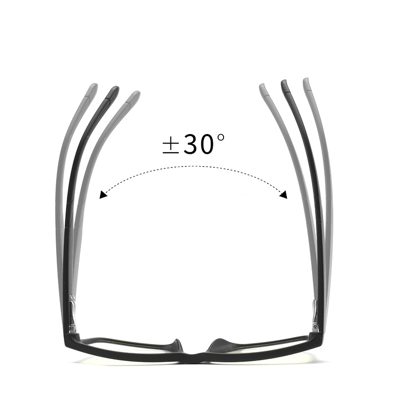 FASHIONABLE FULL-FRAME WING-SHAPED COLOR-CHANGING MULTIFOCAL READING GLASSES