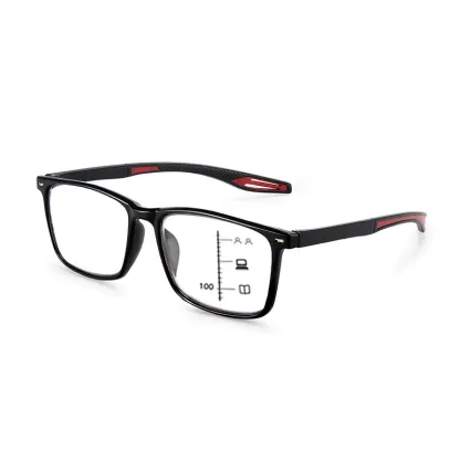 SPORTLICHE ULTRALEICHTE BEQUEME STURZSICHERE BLAULICHTFILTER-LESEBRILLE