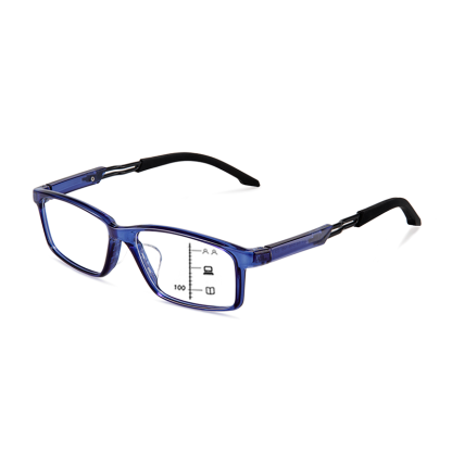 SPORTLICHE TR SILIKON PHOTOCHROME MULTIFOKALE LESEBRILLE