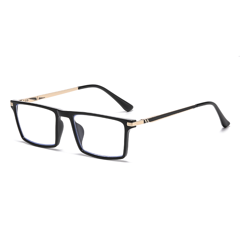 SQUARE SPRING LARGE FRAME PHOTOCHROMIC READING GLASSES