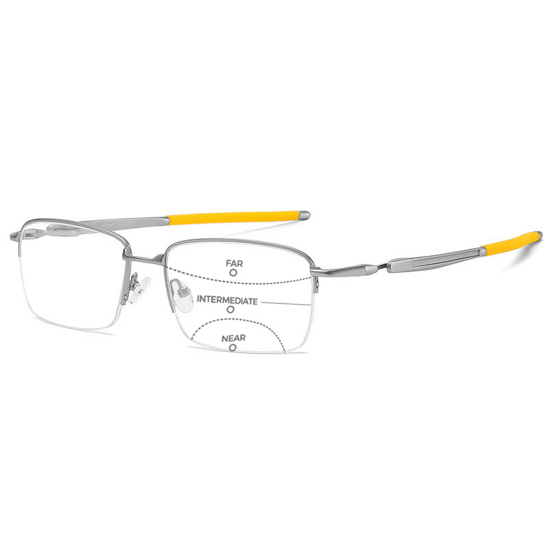 LIGHTWEIGHT MEN’S READING GLASSES WITH REINFORCED HINGES