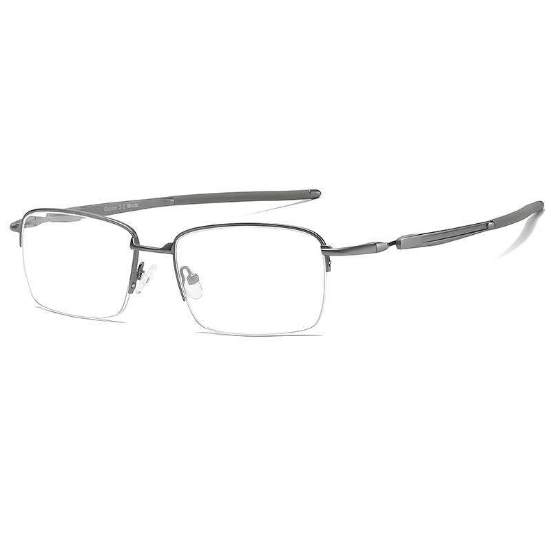 LIGHTWEIGHT MEN’S READING GLASSES WITH REINFORCED HINGES