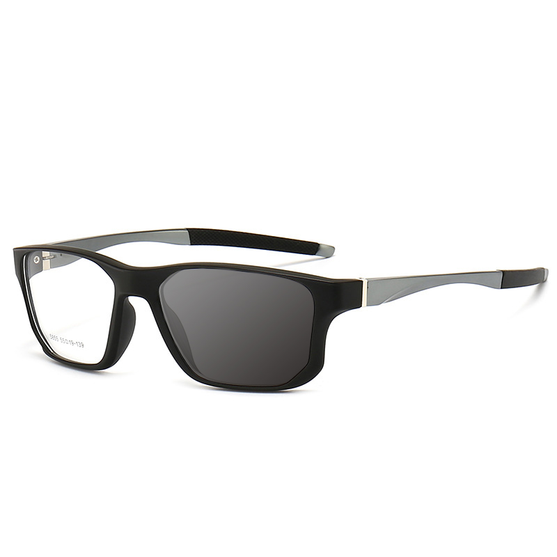 MEN'S POLYGONAL TR BUSINESS ANTI-BLUE LIGHT READING GLASSES