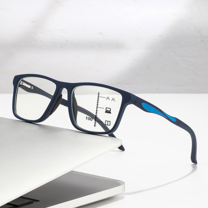 MEN'S ULTRA-LIGHT FULL-FRAME SPRING READING GLASSES