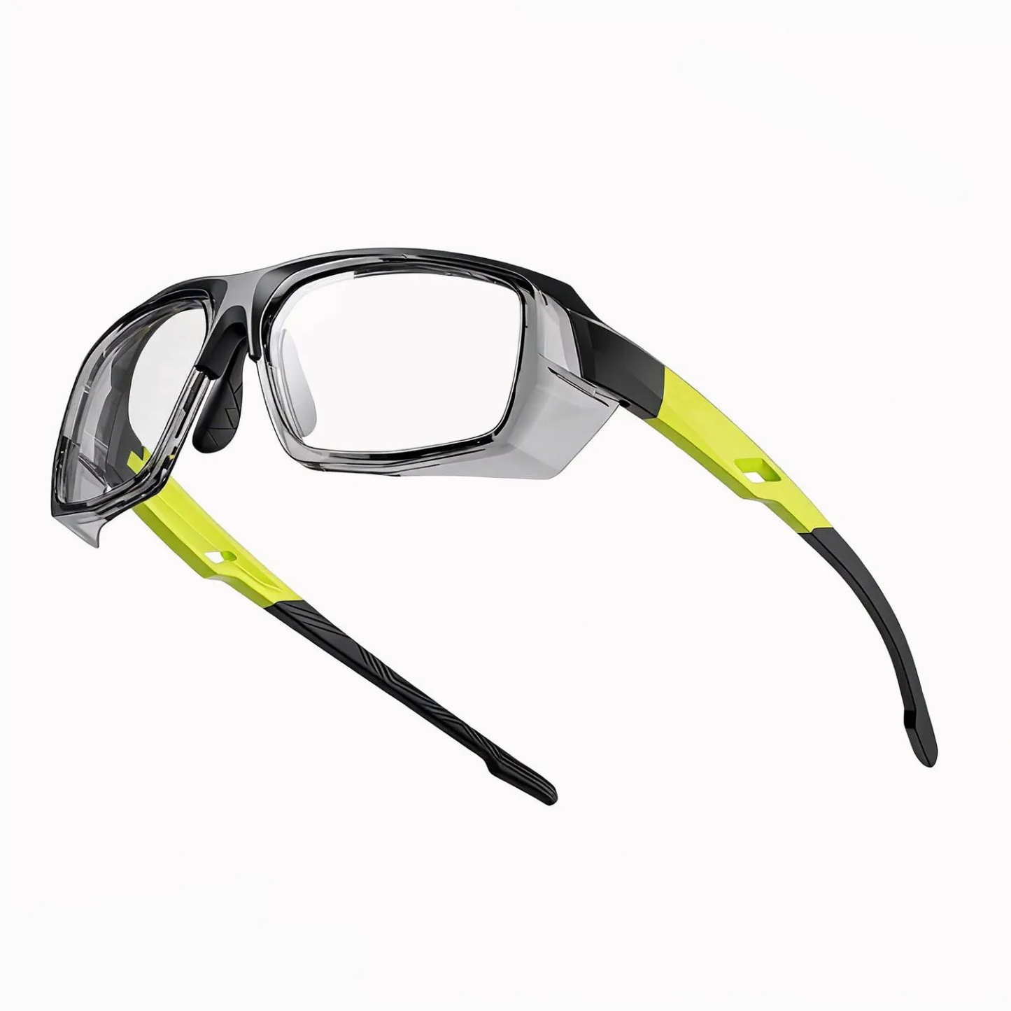 ABNEHMBARE SPORTLICHE SICHERHEITS-LESEBRILLE MIT PHOTOCHROMEN MULTIFOKALEN GLÄSERN