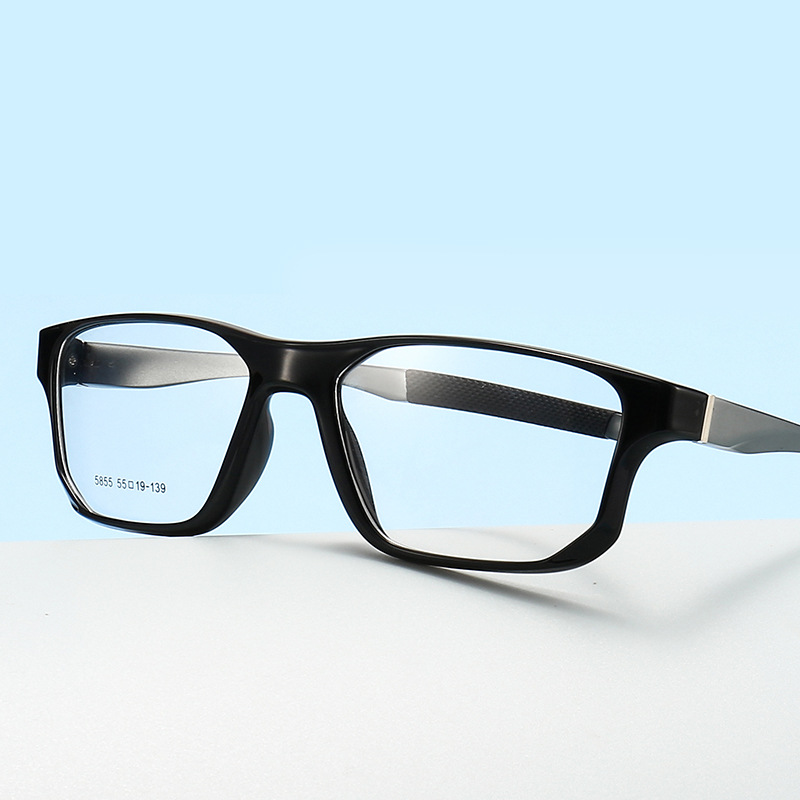 MEN'S POLYGONAL TR BUSINESS ANTI-BLUE LIGHT READING GLASSES