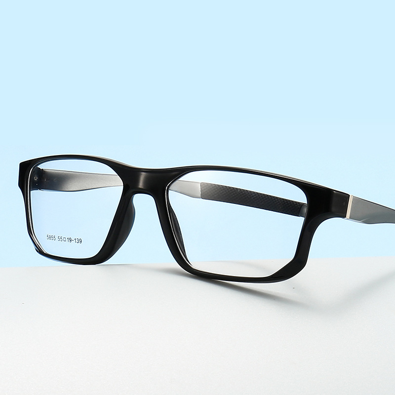 MEN'S POLYGONAL TR BUSINESS ANTI-BLUE LIGHT READING GLASSES