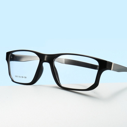 MEN'S POLYGONAL TR BUSINESS ANTI-BLUE LIGHT READING GLASSES