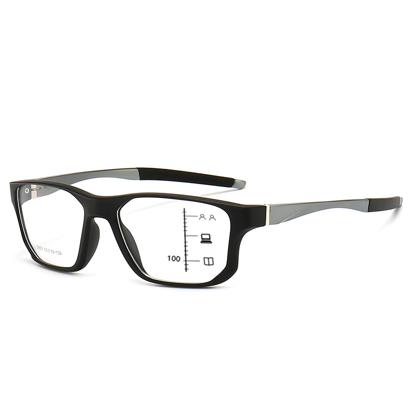 MEN'S POLYGONAL TR BUSINESS ANTI-BLUE LIGHT READING GLASSES