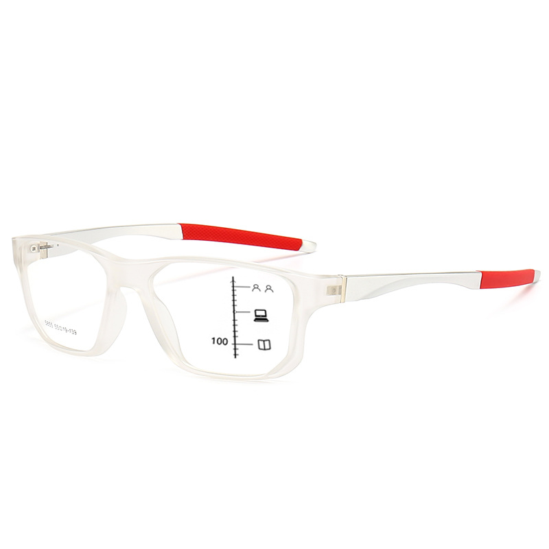 MEN'S POLYGONAL TR BUSINESS ANTI-BLUE LIGHT READING GLASSES