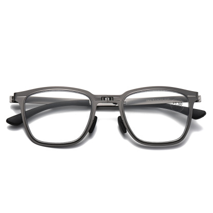 ULTRA-LIGHT FOLDABLE BUSINESS COLOR-CHANGING MULTI-FOCAL READING GLASSES