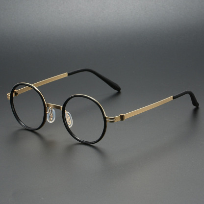 METAL ROUND READING GLASSES