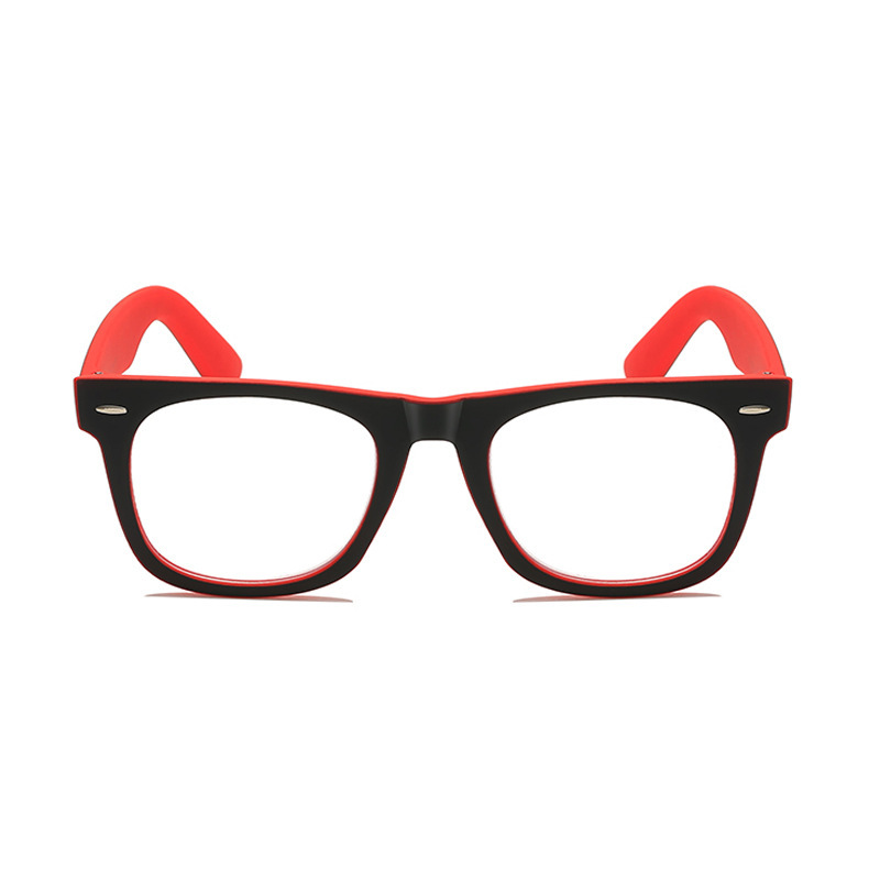 FASHION LARGE FRAME COLOR MATCHING GLASSES