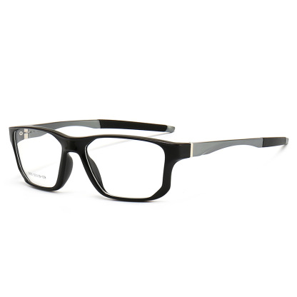 MEN'S POLYGONAL TR BUSINESS ANTI-BLUE LIGHT READING GLASSES
