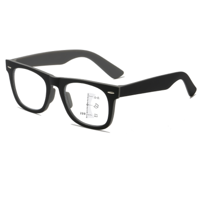 FASHION LARGE FRAME COLOR MATCHING GLASSES