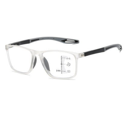 SPORTS TR SQUARE FRAME ULTRA-LIGHT ANTI-BLUE LIGHT READING GLASSES