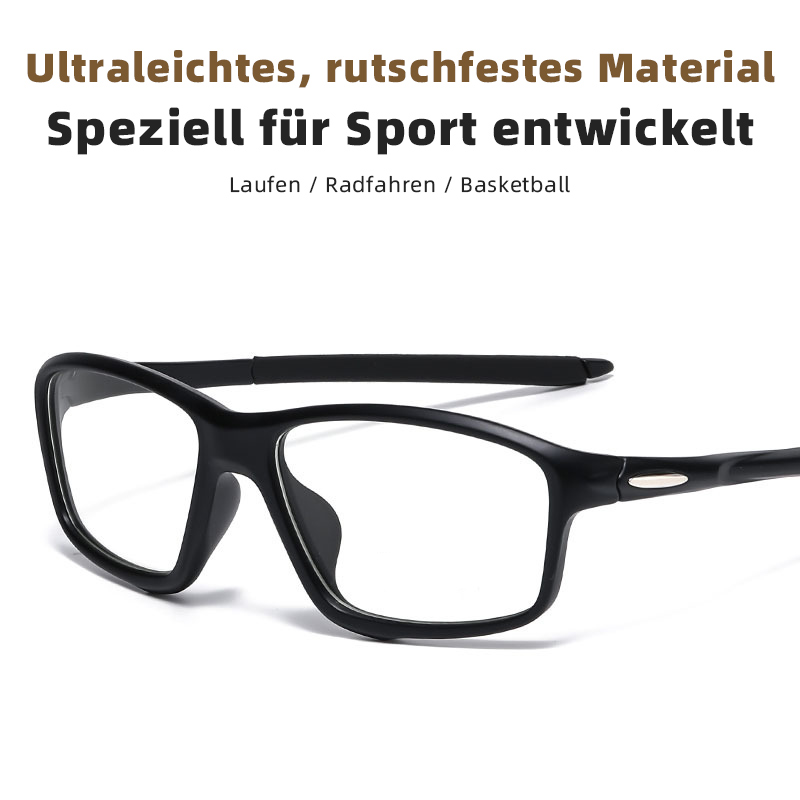 ULTRALEICHTE OUTDOOR-SPORTBRILLE MIT QUADRATISCHEM RAHMEN UND PHOTOCHROMER LESEBRILLE