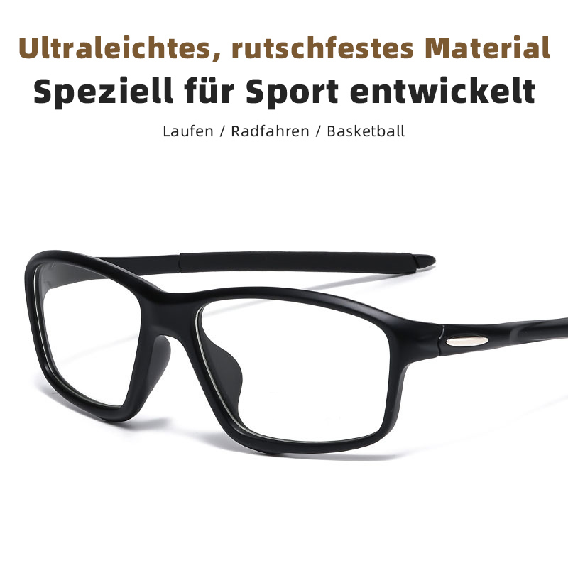 ULTRALEICHTE OUTDOOR-SPORTBRILLE MIT QUADRATISCHEM RAHMEN UND PHOTOCHROMER LESEBRILLE