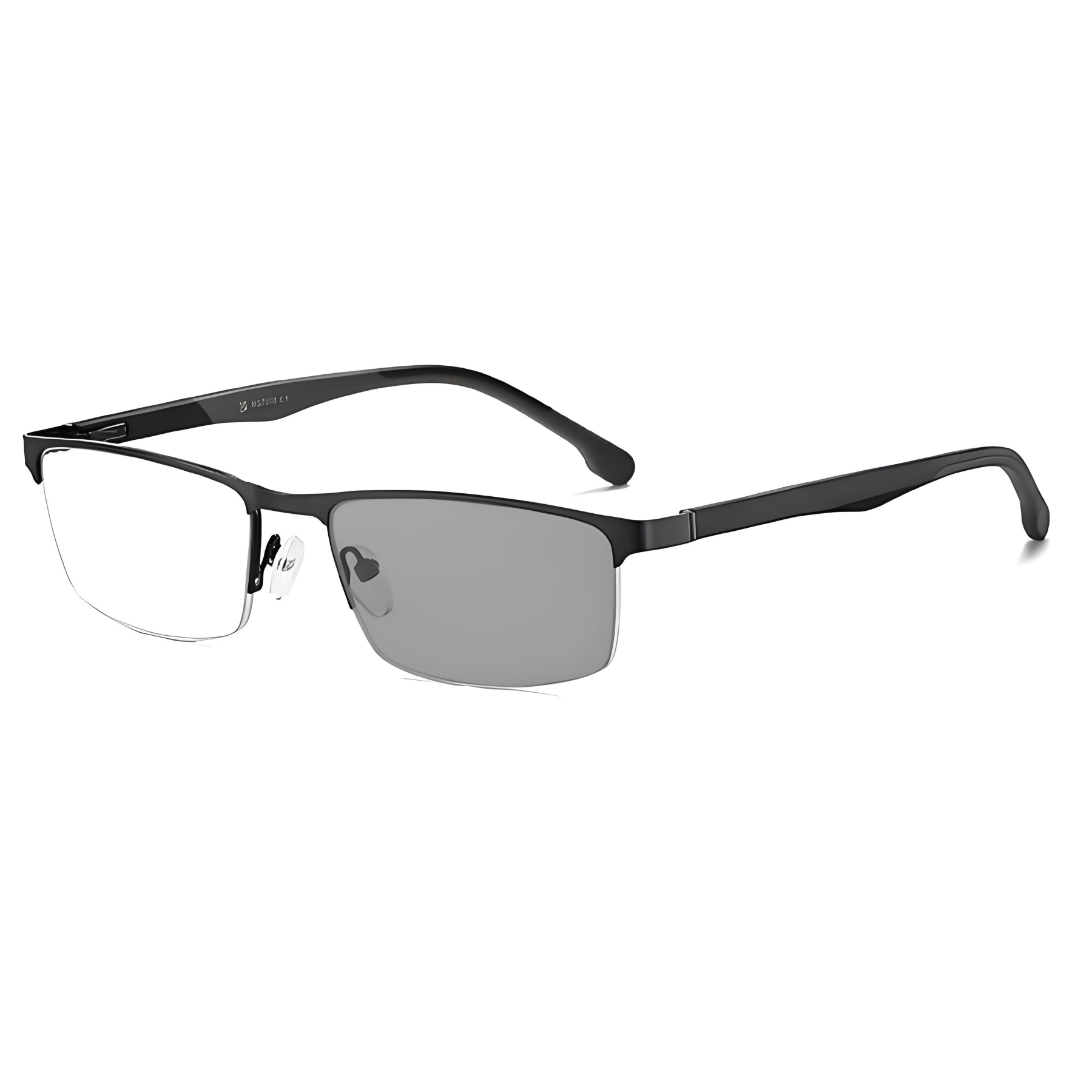STYLISH RETRO HALF-RIM MULTIFOCAL READING GLASSES