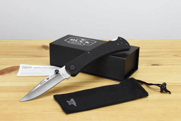 Buck 110 Slim Pro TRX S30V (Black G10)