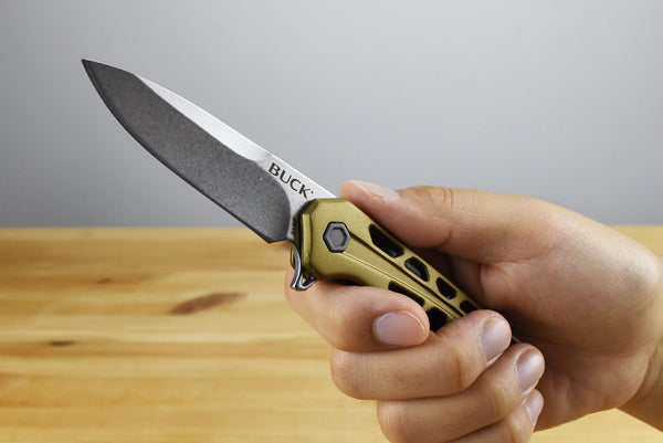 Buck 814 Mini Trace Folder (Bronze)