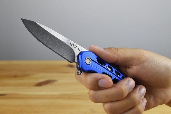 Buck 814 Mini Trace Folder (Blue)