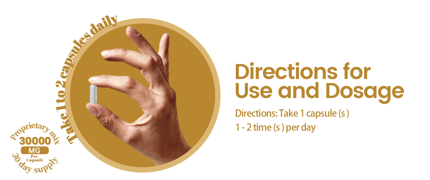 Maca 500mg Capsules，30000mg，60 Capsules