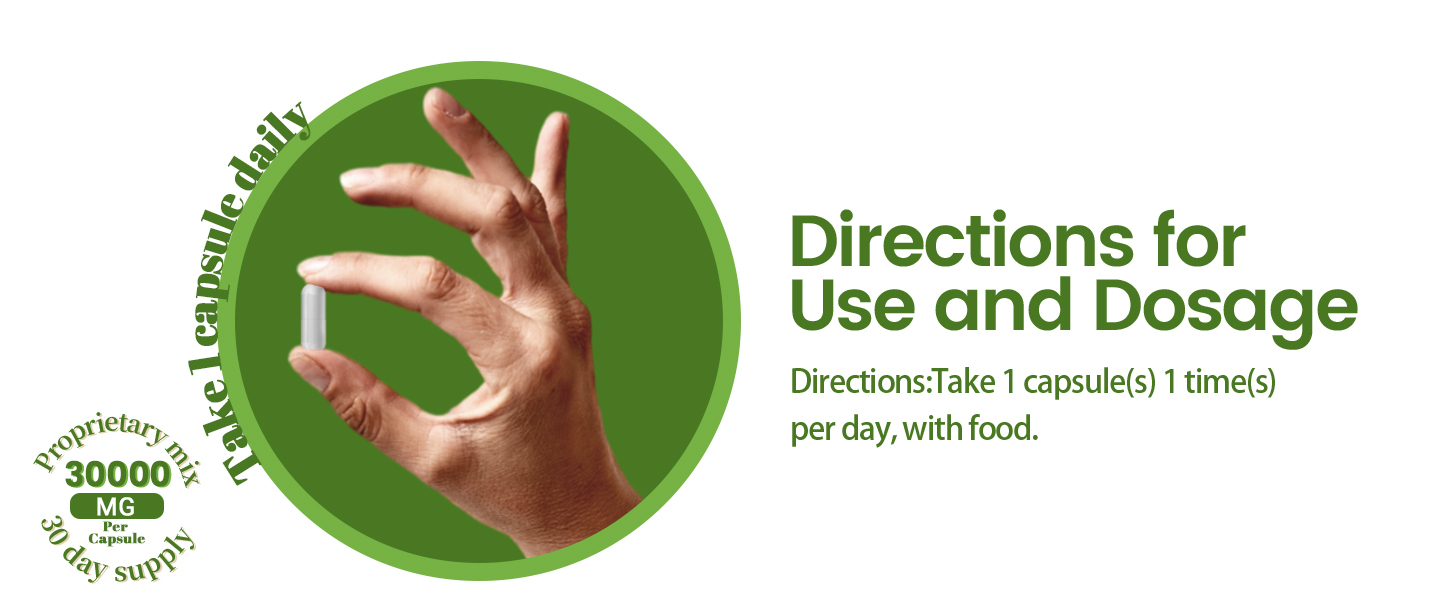 Green Tea 500mg capsules，30000mg，60 Capsules