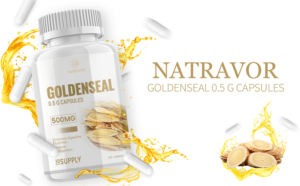 Goldenseal 0.5 g capsules