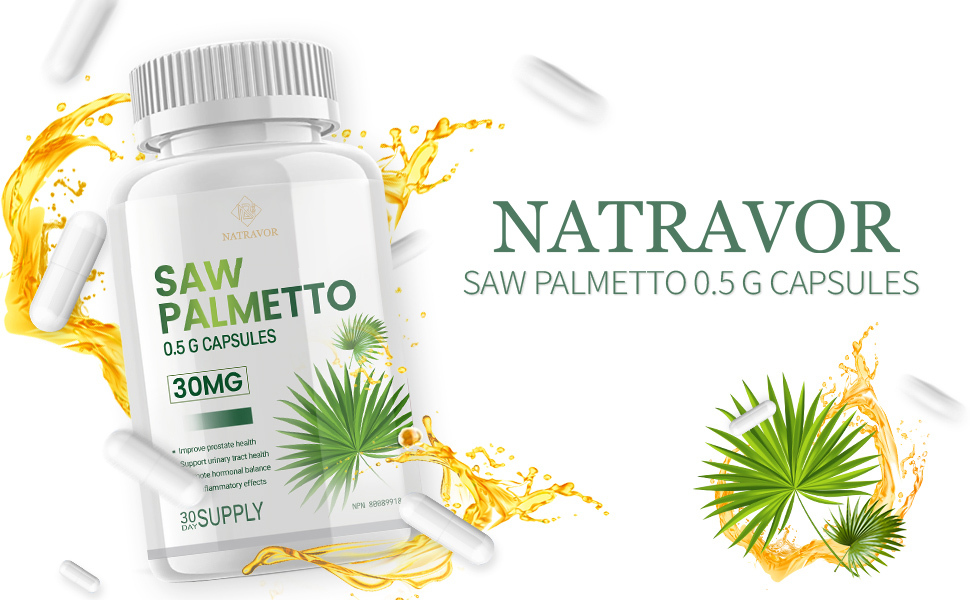 Saw Palmetto 0.5 g Capsules