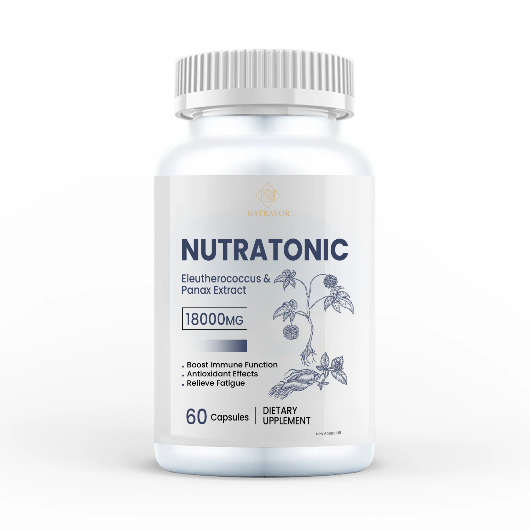 Nutratonic , 18000mg , 60 Capsules