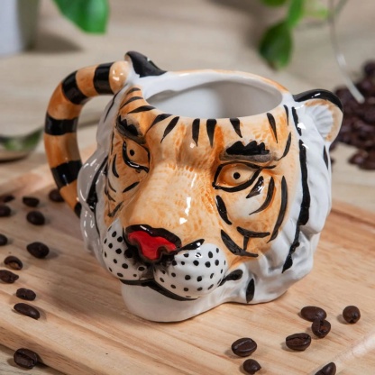 🔥Last Day Sale - Creative 3D Tiger Head Mug🐯