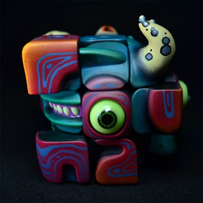 🔥LAST DAY 60% OFF✨Artists Handmade Art Monster Sculpture Rubik's Cube Toys
