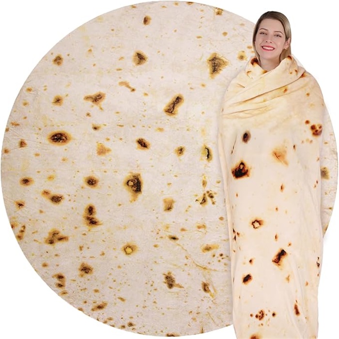Giant Funny Realistic Food Blankets for Adults Kids