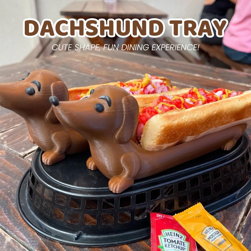 ❤️Hot Dog Dachshund Tray