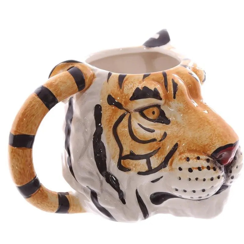 🔥Last Day Sale - Creative 3D Tiger Head Mug🐯