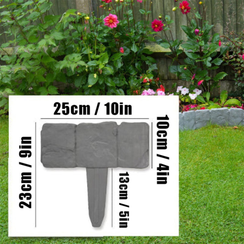 🔥Last Day Sale-60% Off - Stone-Look Garden Edging Border