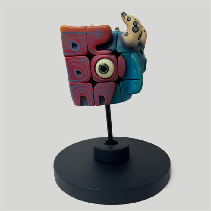 🔥LAST DAY 60% OFF✨Artists Handmade Art Monster Sculpture Rubik's Cube Toys